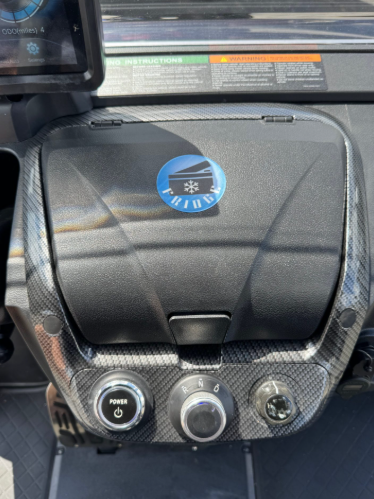 2025 Grey TARA Electric Golf Cart 2+2 Seating, Lithium-ION Batttery